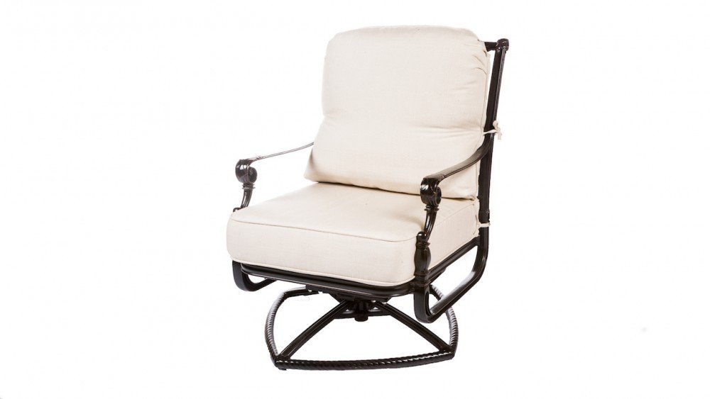 Grand Terrace High Back Swivel Rocker