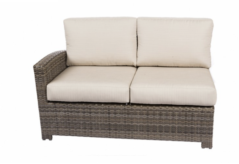 Bonita Left Loveseat in Color: Willow