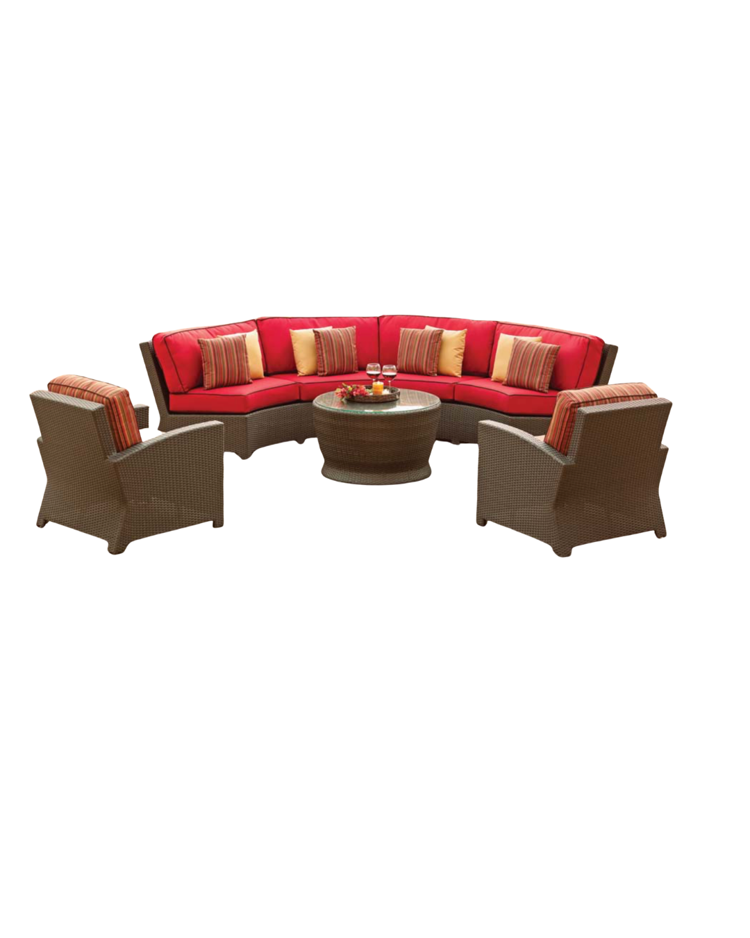 Bonita Curved Sectional