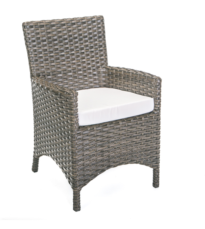 Bonita Oak Armed Dining Chair