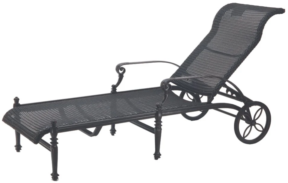 Grand Terrace Woven Chaise Lounge