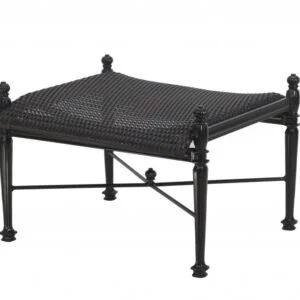 Grand Terrace Woven Ottoman