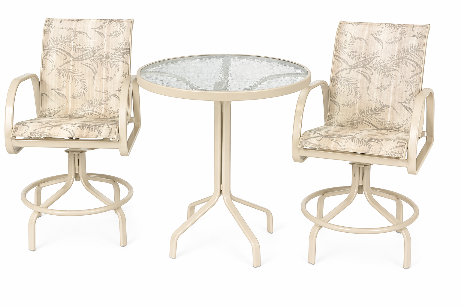 Ocean Swivel Bar Sling Dining Set