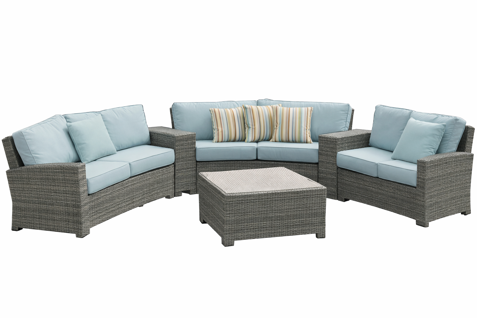 Bonita Sectional in Color:  Willow