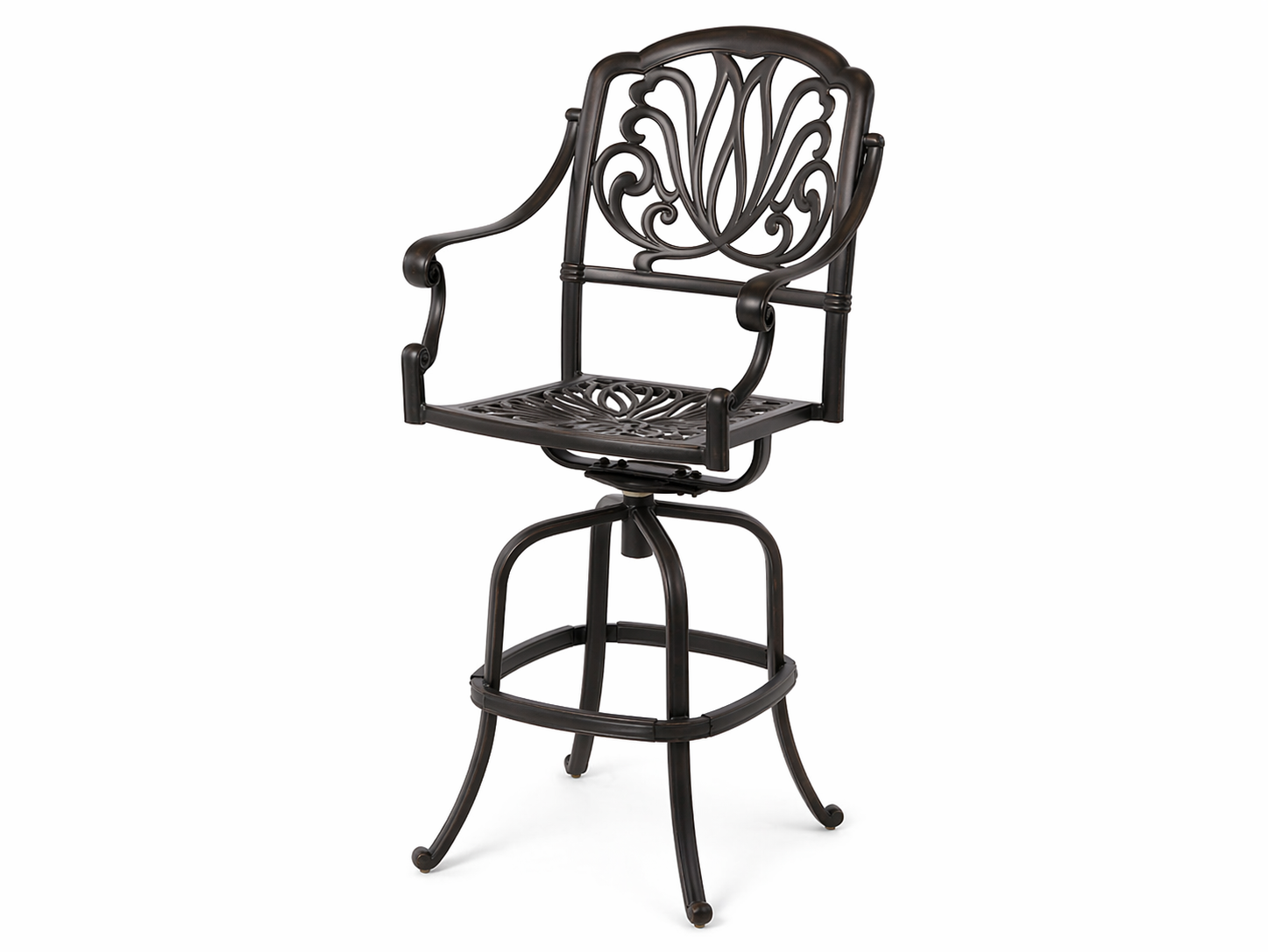 Biscayne Swivel Bar Dining Chair
