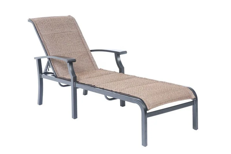 Newport Padded Sling Chaise Lounge