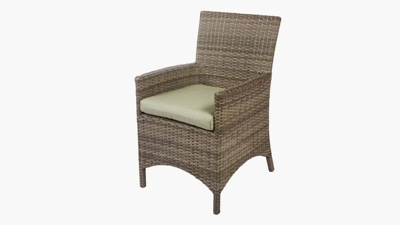 Bonita Armed Dining Chair in Willow