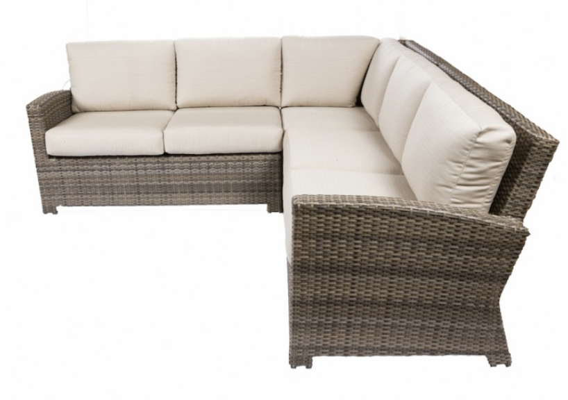 Bonita Couch Sectional in Color: Willow