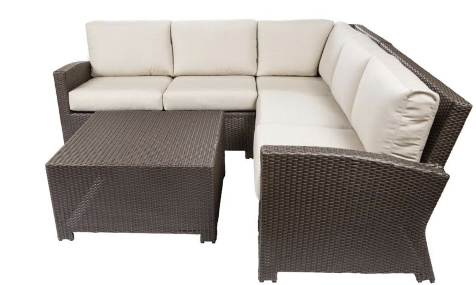 Bonita Couch Sectional in Color: Java