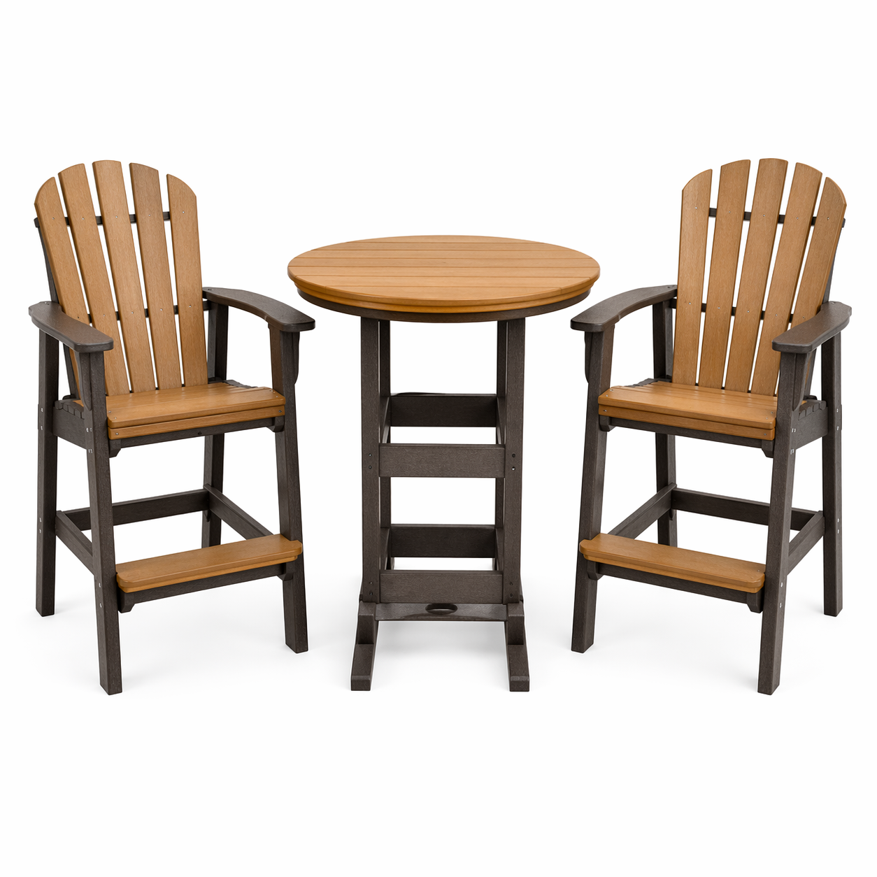 High Back Chairs and Table