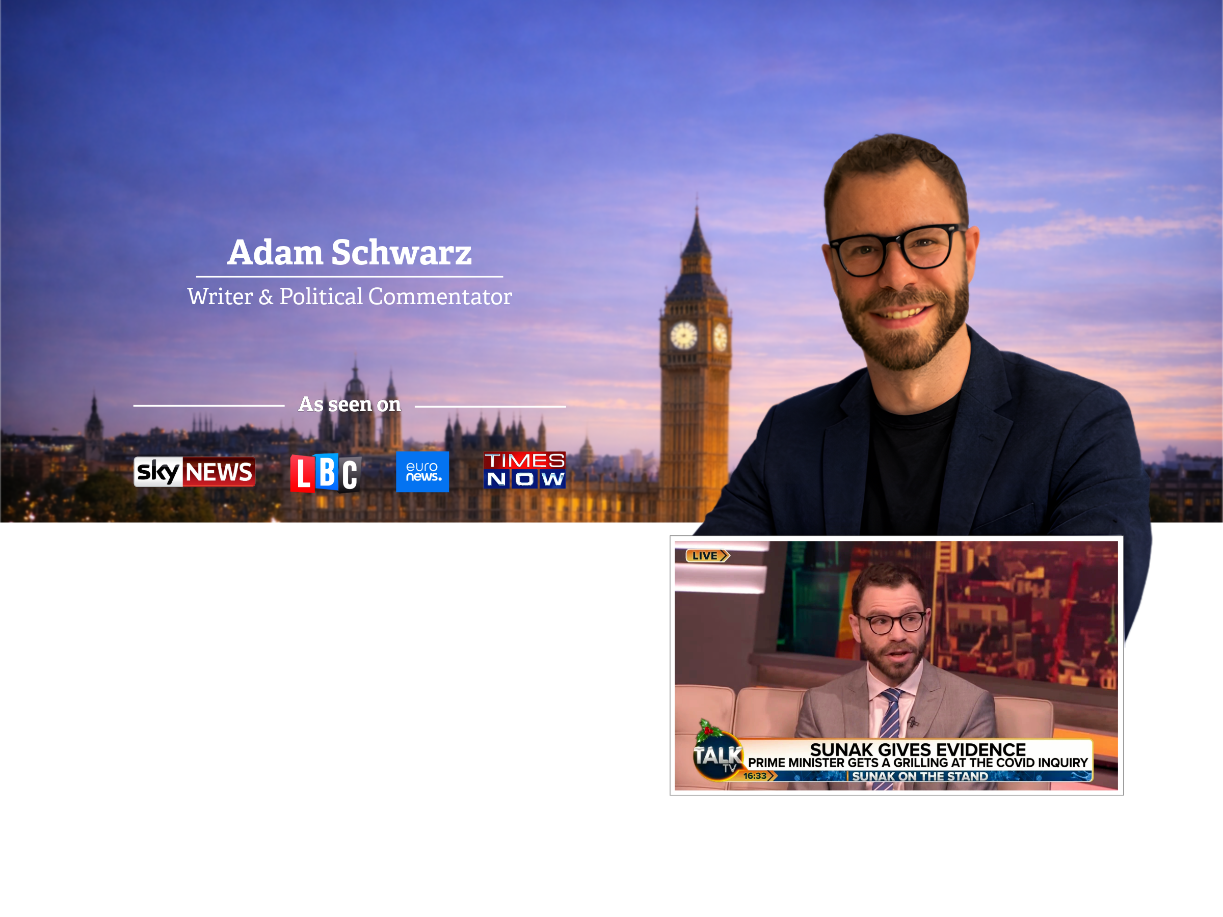 Adam Schwarz | Writer & Political Commentator