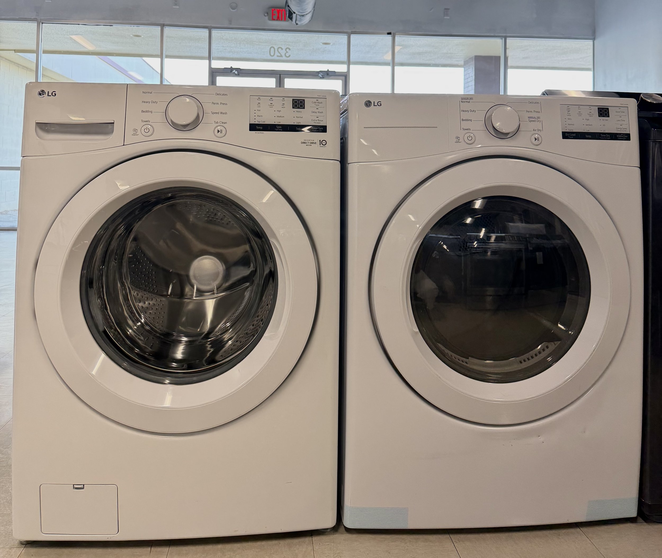 Set Washer and Dryer LG
