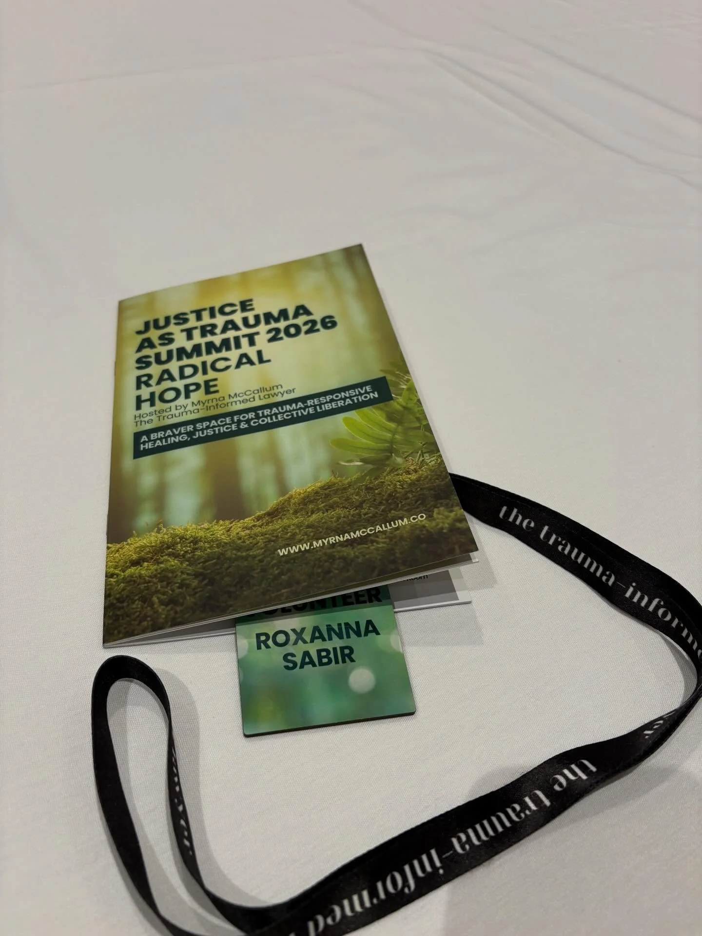 Thrilled to attend @thetraumainformedlawyer @myrnalynnemccallum #JusticeasTraumasummit2026
Myrna&rsquo;s work changes lives!
#law #traumainformedpractice #learningabouttraumainformedpractice #bestpractices