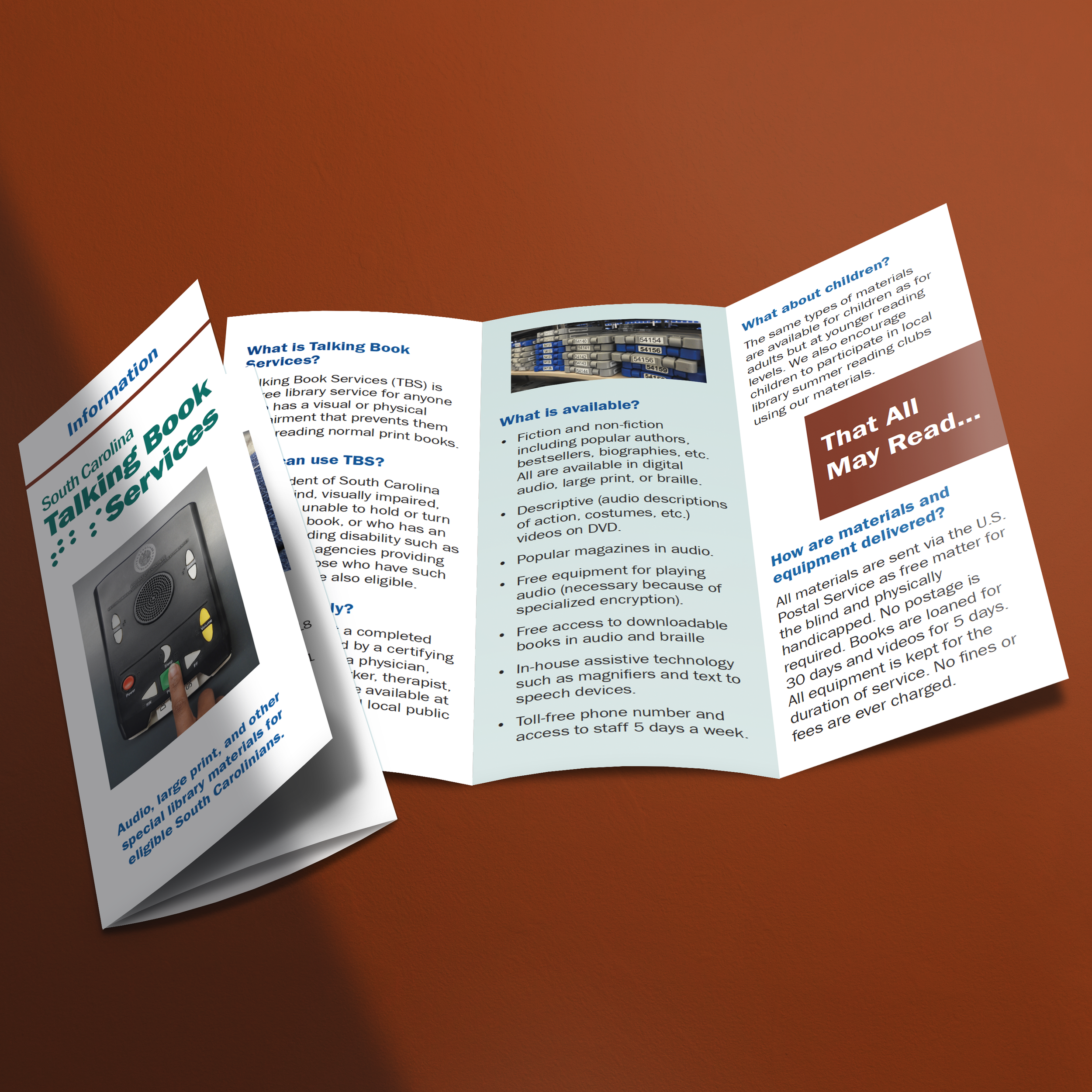 Application & Informational Handouts