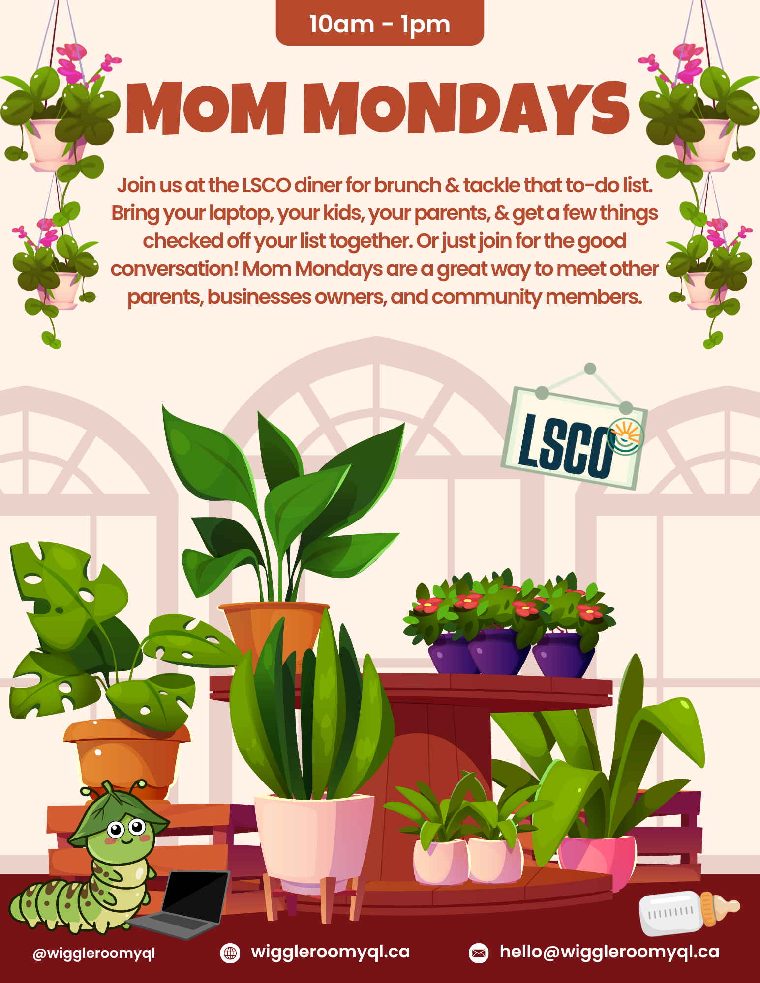 Mom Monday Meetup Flyer