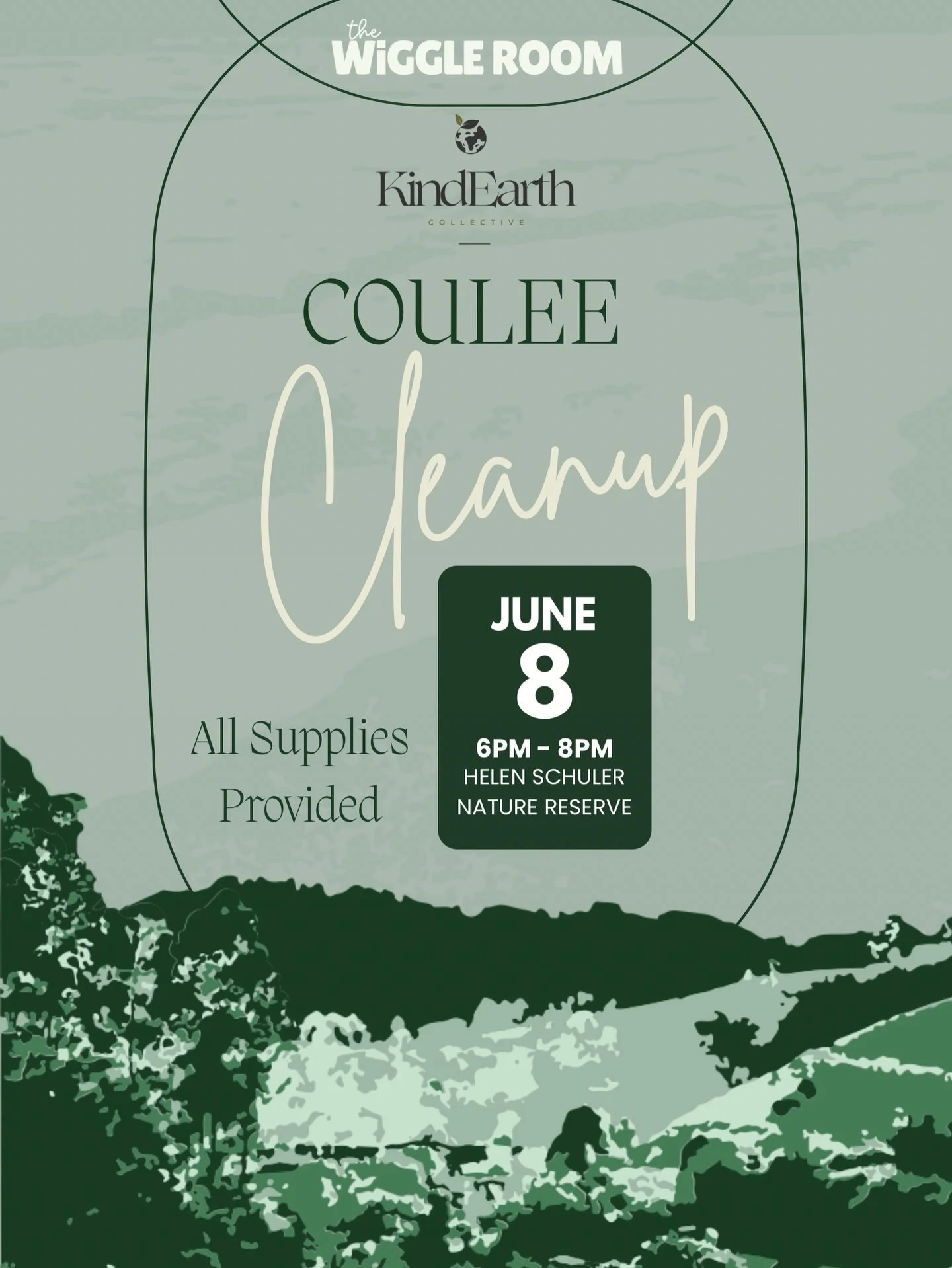 🌿 NEW DATE: JUNE 8 🌿

Lethbridge, we&rsquo;re giving Mother Nature a second chance ☔️ comment ME if you&rsquo;re in! 

Our Coulee Cleanup with @kindearth_collective has been rescheduled to Monday, June 8 from 6:00 PM to 8:00 PM at Helen Schuler Nat