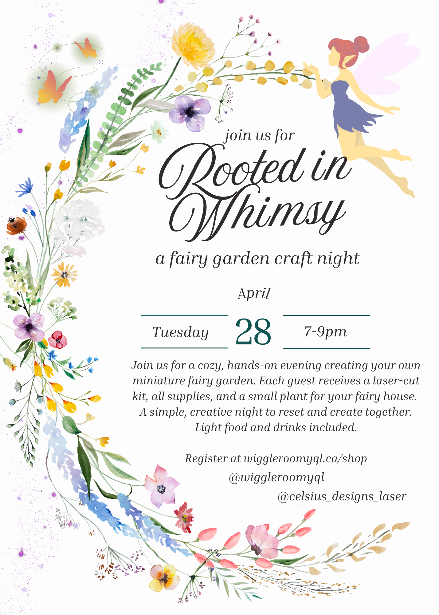Rooted in Whimsy: A Fairy Garden Night