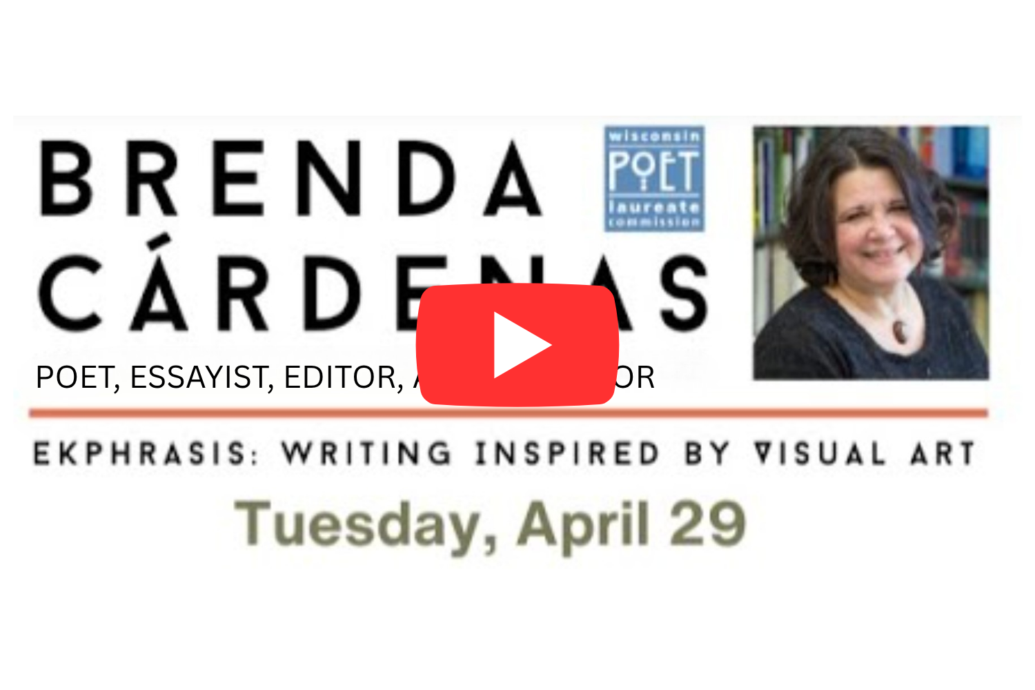 Brenda Cárdenas: Poetry Reading