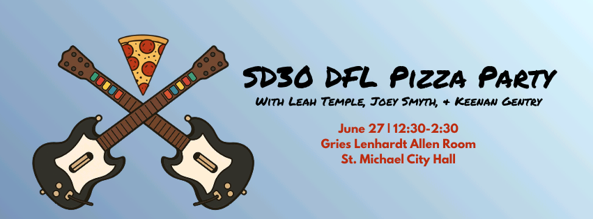 SD30 Pizza Party & Guitar Hero