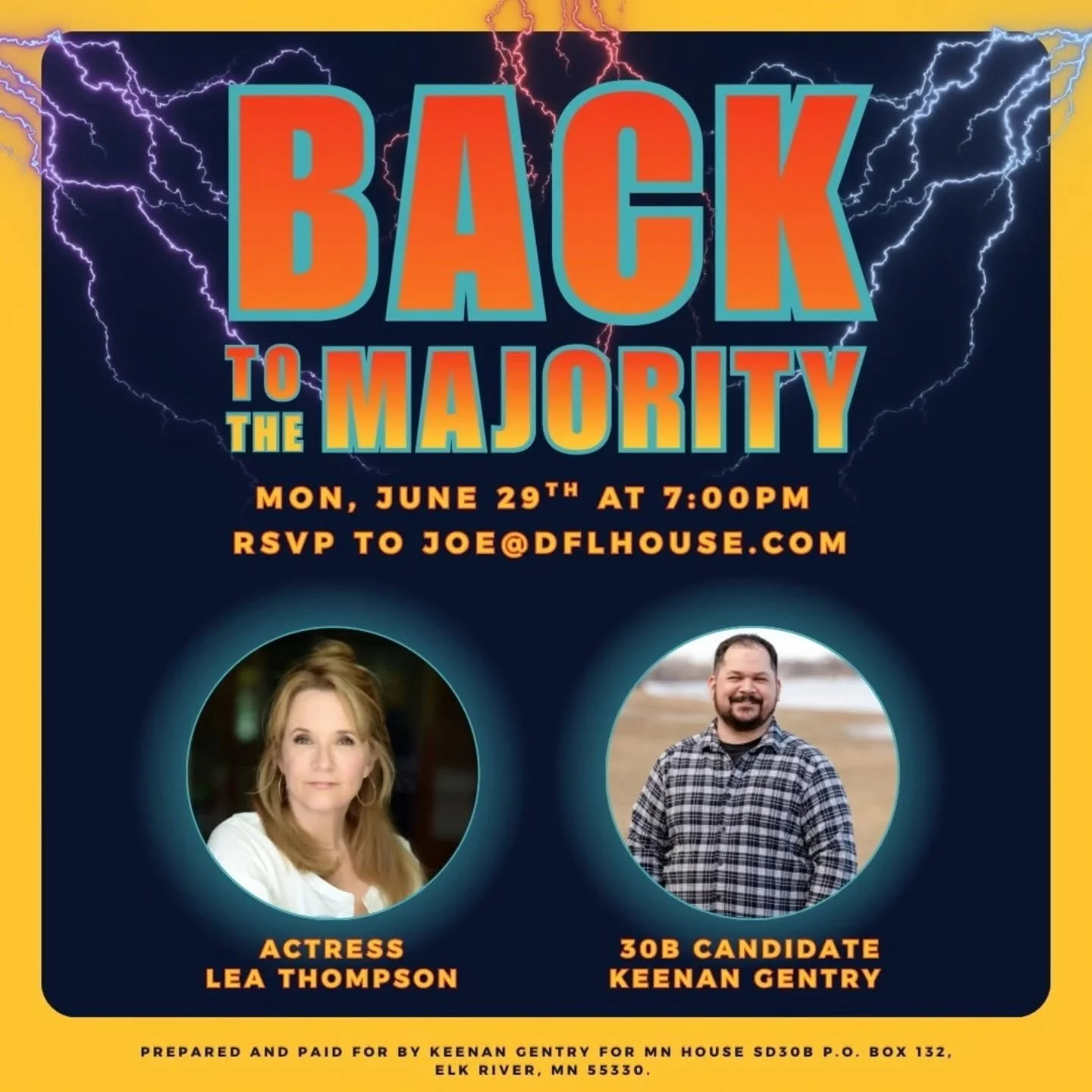 Back to the Majority Virtual Fundraiser