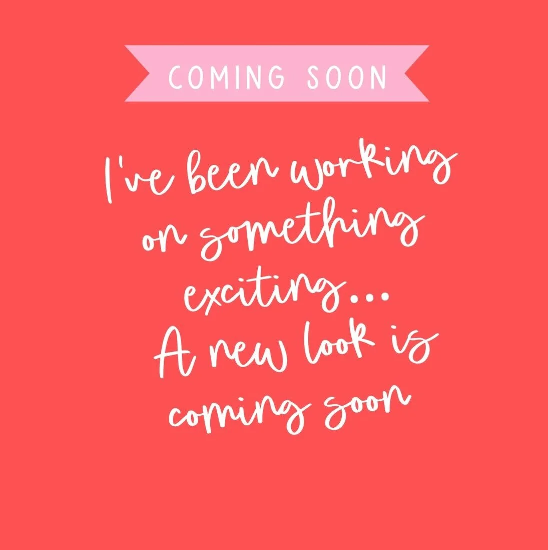 A little sneak peek of something I&rsquo;ve been working on 👀

Sometimes a brand grows with you&hellip; and it&rsquo;s time for a fresh look ✨

I&rsquo;m so excited to show you what&rsquo;s coming soon.