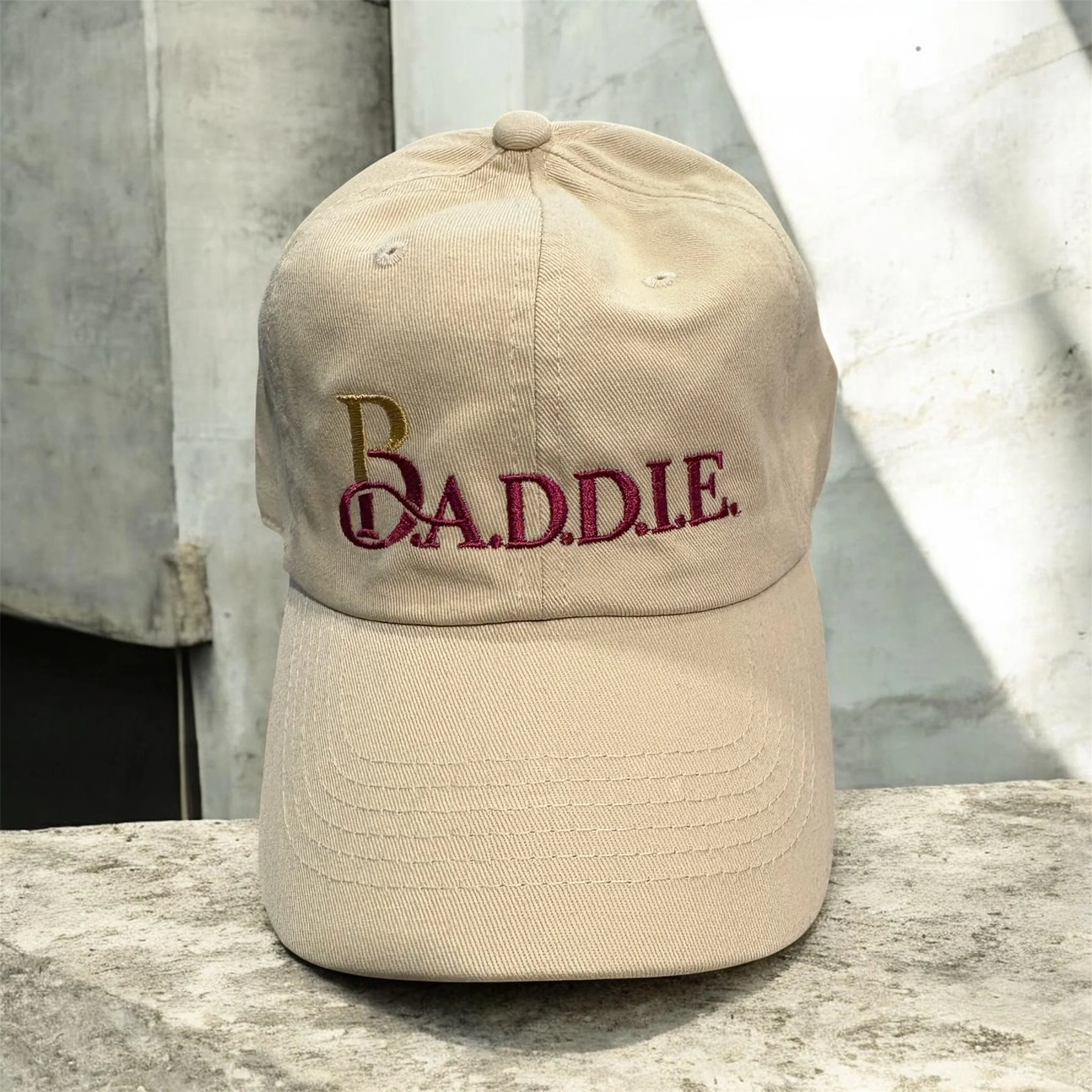 BADDIE Hat - Cream