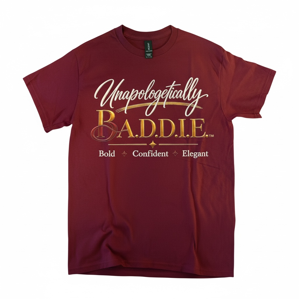The Ultimate B.A.D.D.I.E. Tee - Burgundy