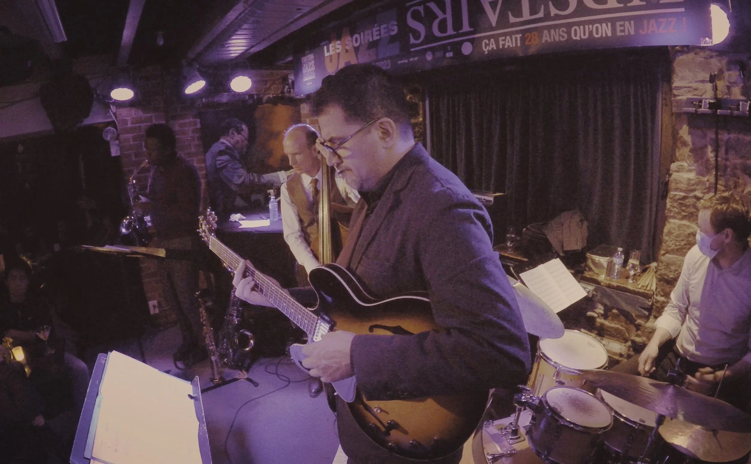 Fraser Hollins invite Myron Walden, Upstairs Jazz & Grill 2023