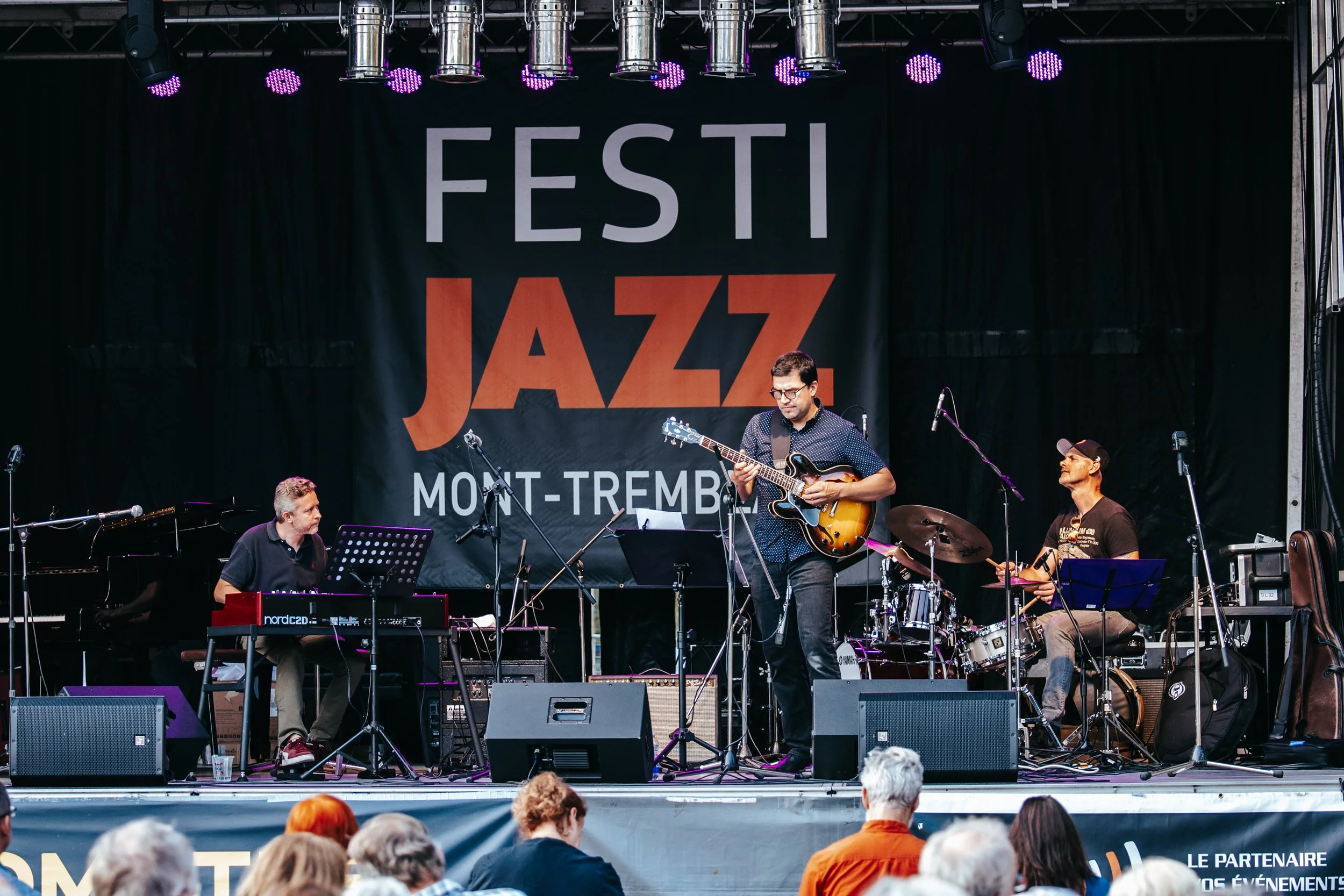 Organ Trio, FestiJazz Tremblant 2021 - Crédit photo: Jean Ladouceur