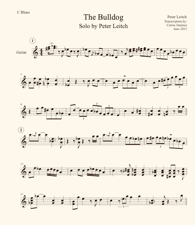 Peter Leitch - The Bulldog