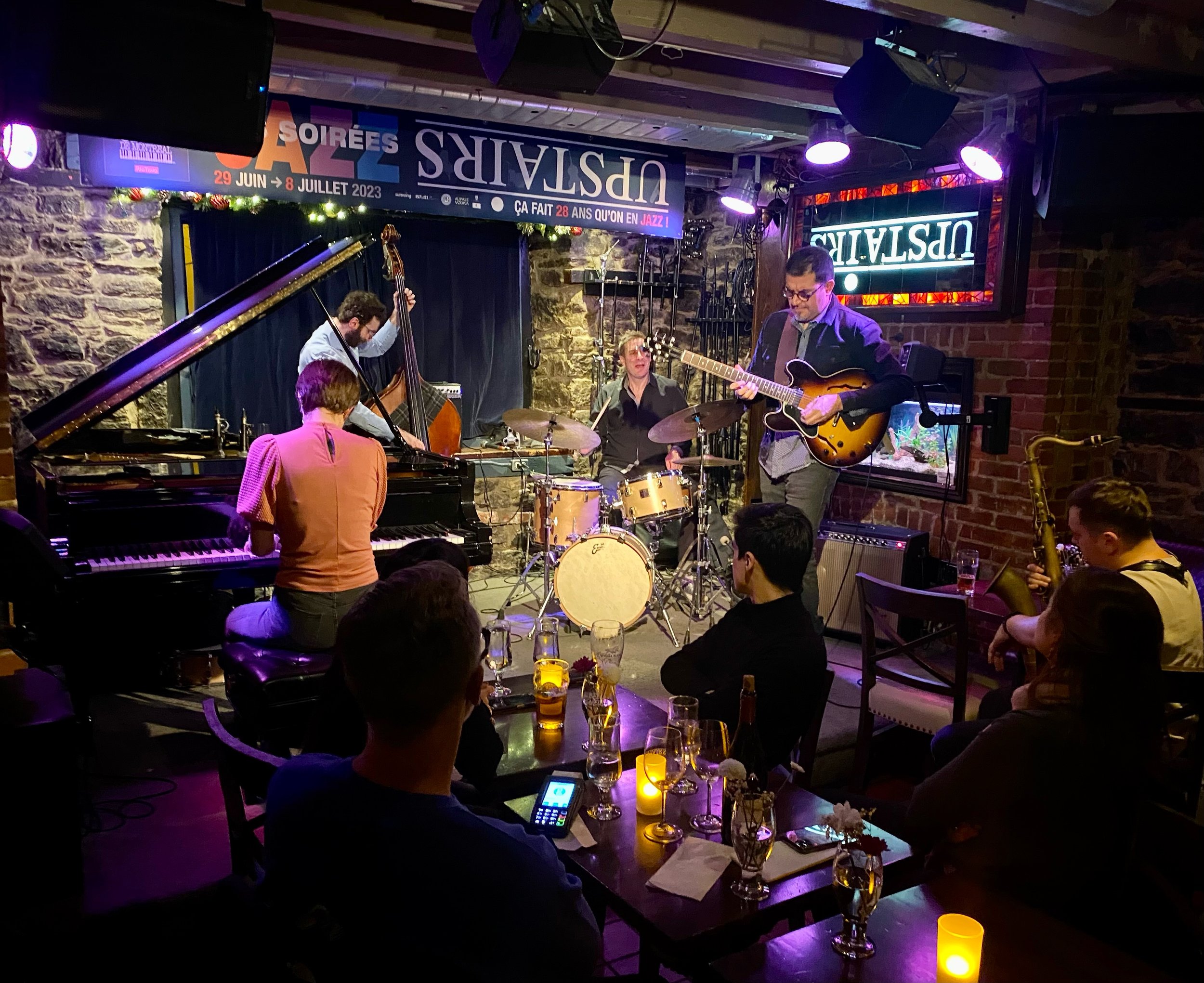 Upstairs Jam Session 2023
Marie Fatima Rudolf, Mike DeMasi, Jim Doxas