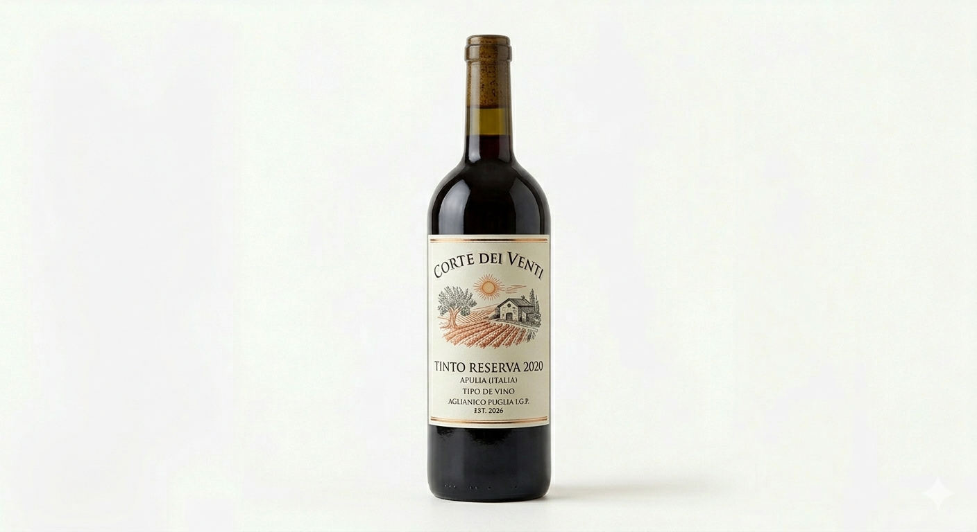 Tinto Reserva 2020, Apulia