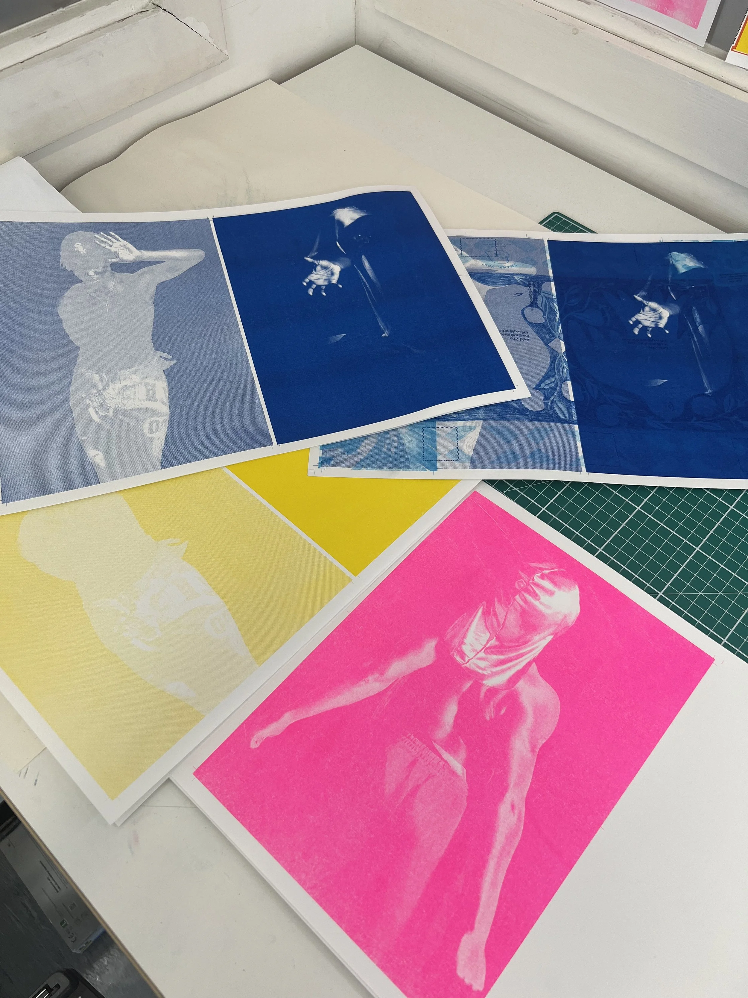 Risograph Test Prints