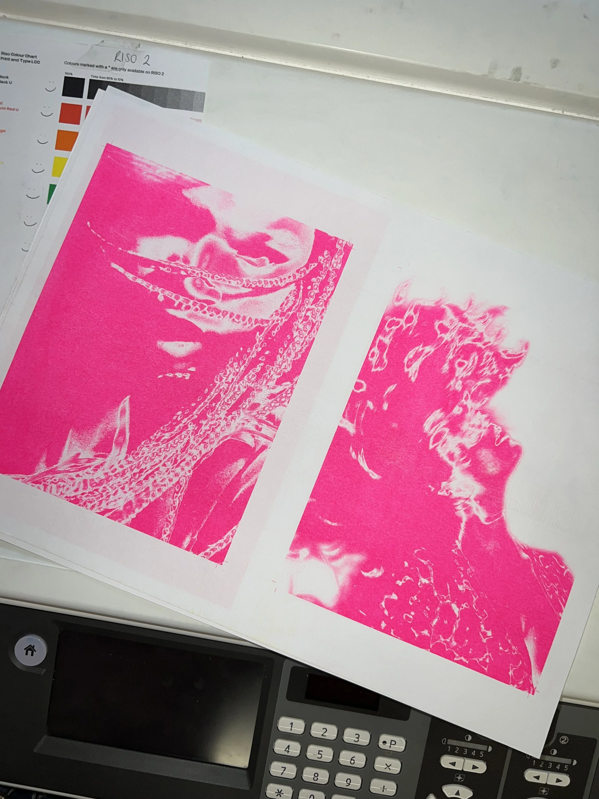 Risograph Test Prints