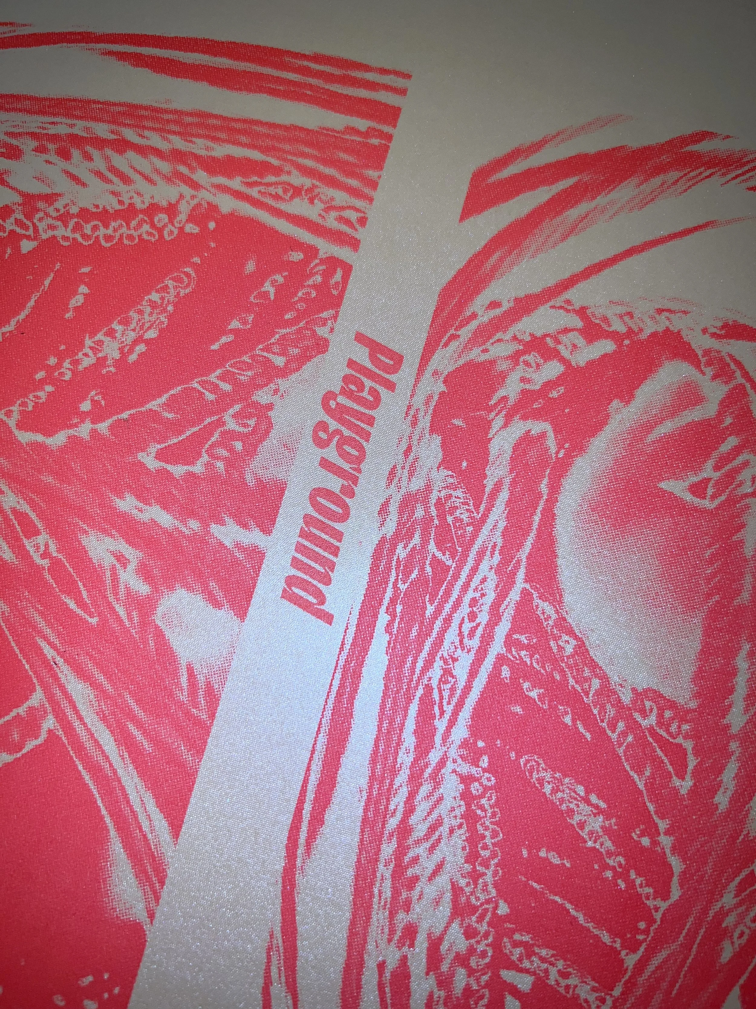 Screen printed Book Cover