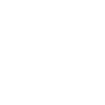 White crescent moon logo for Old Moon Hollow