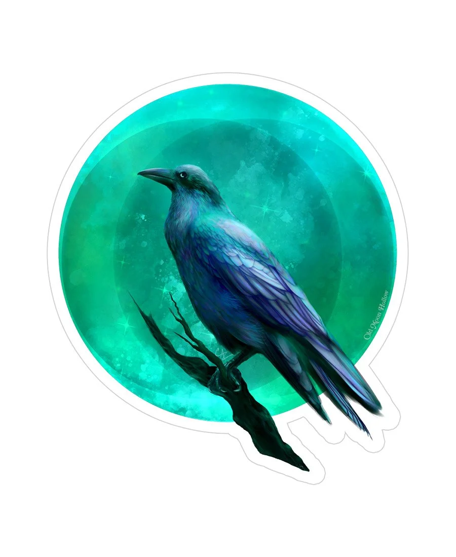 Old Moon Hollow Stickers