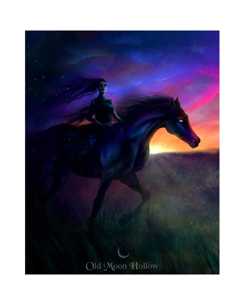 Welcome-Night-Nyx-Horse-Print-by-Old-Moon-Hollow.jpg