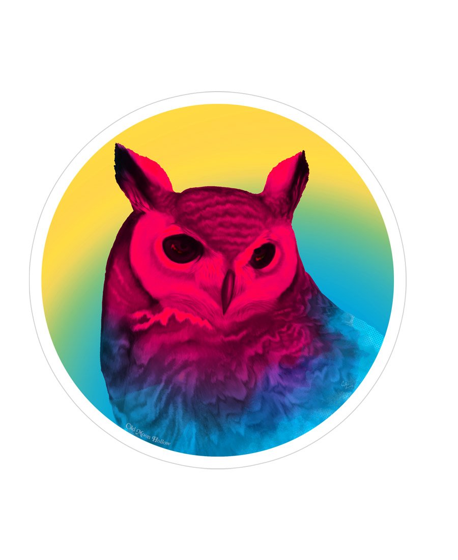 Old Moon Hollow Stickers