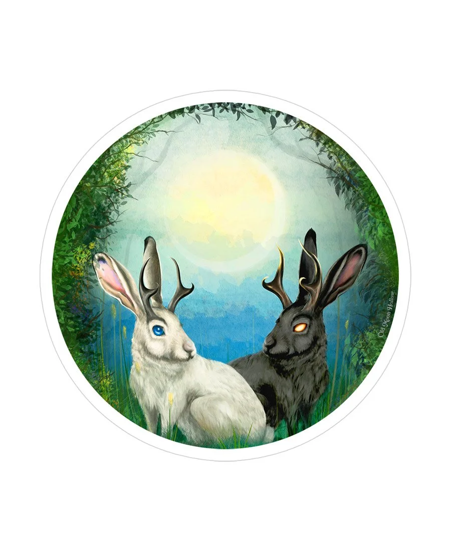 Old Moon Hollow Stickers