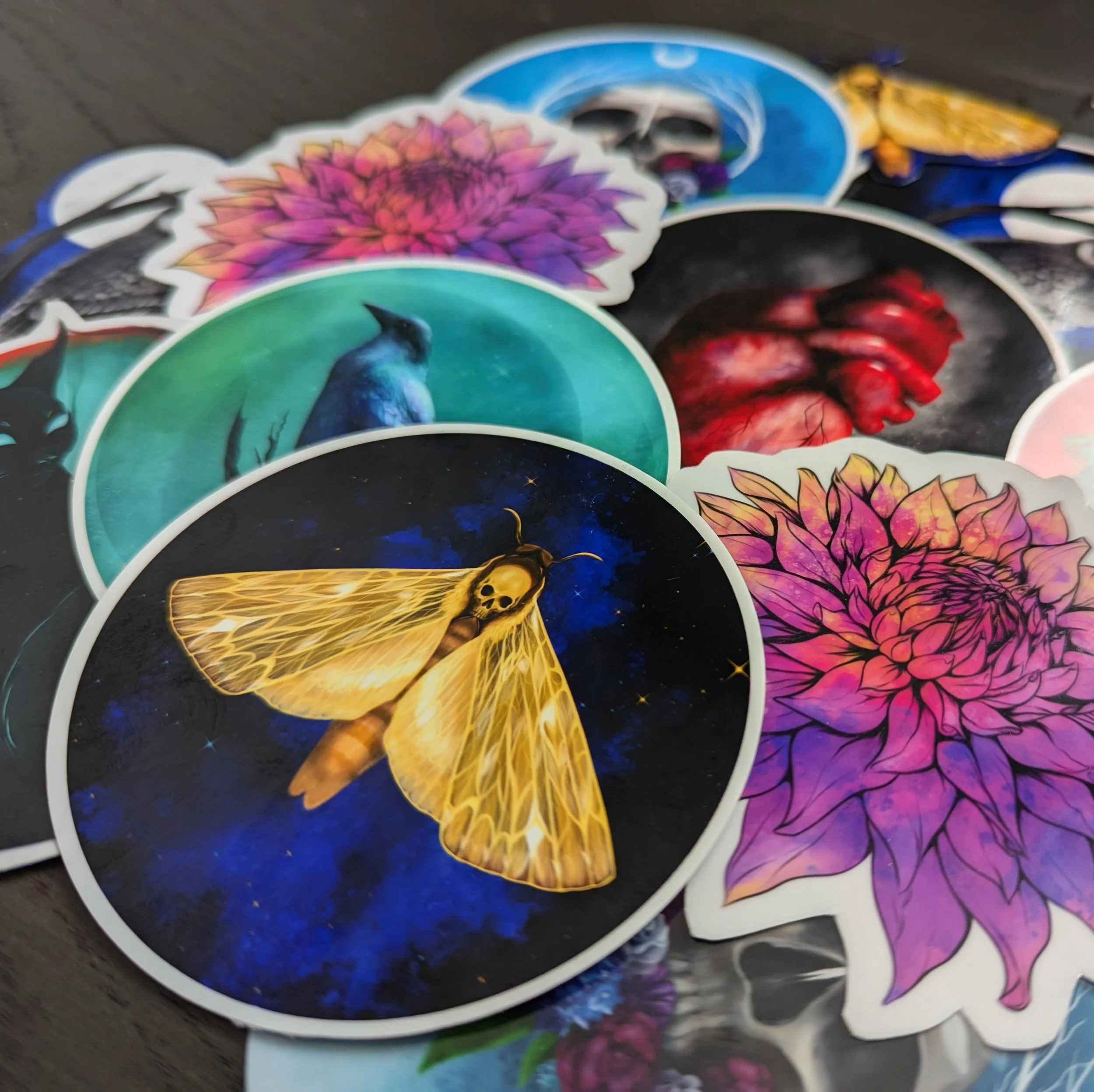 Old Moon Hollow Stickers