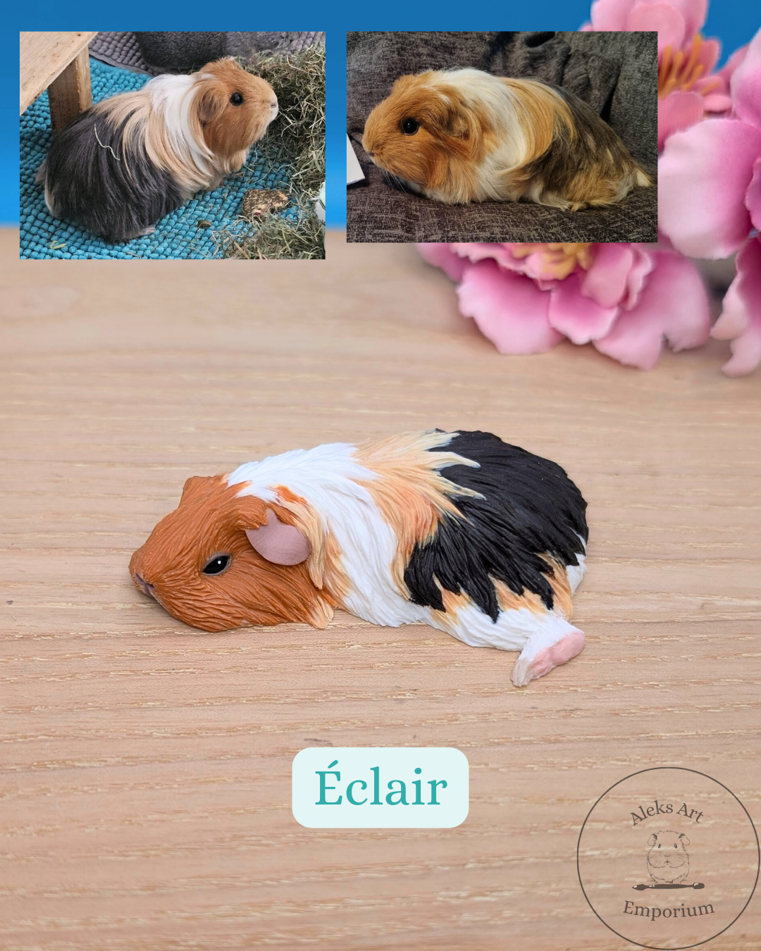Personalised Guinea Pig Sculptures