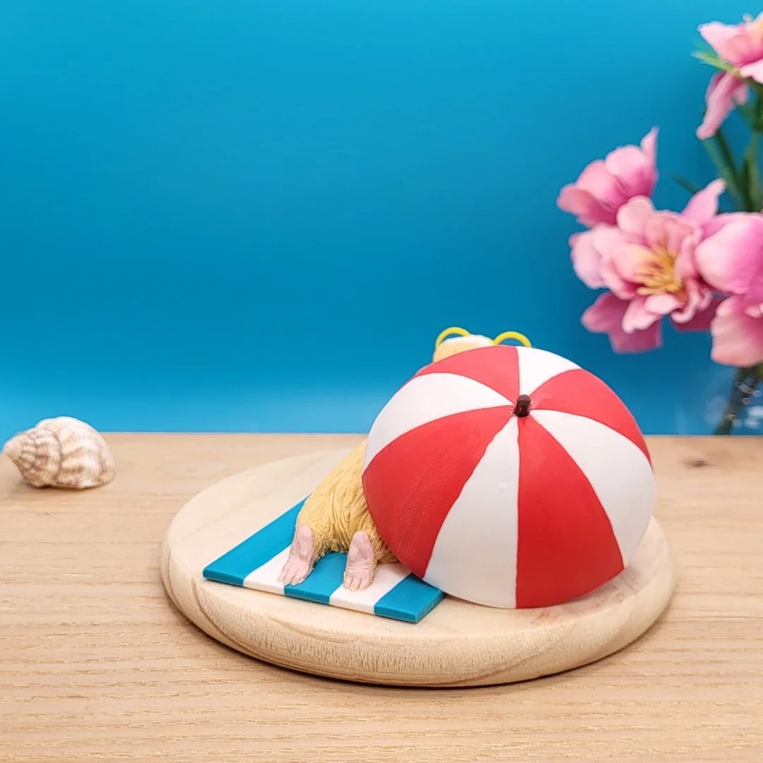 Summer Guinea Pig Sculpture