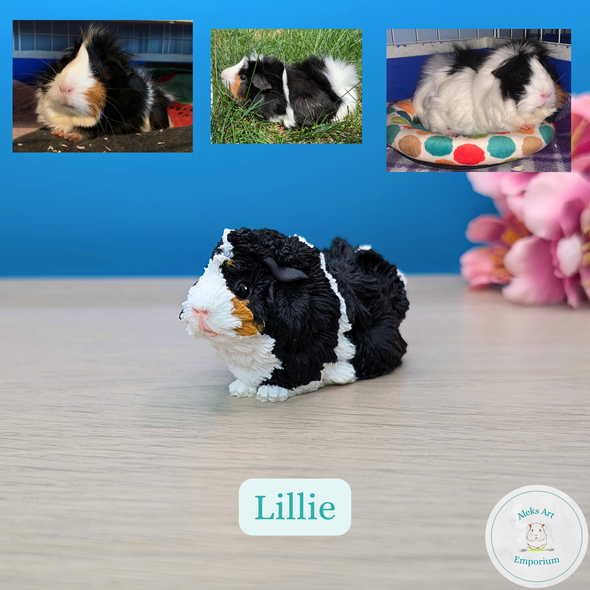 Personalised Mini Guinea Pig Sculptures