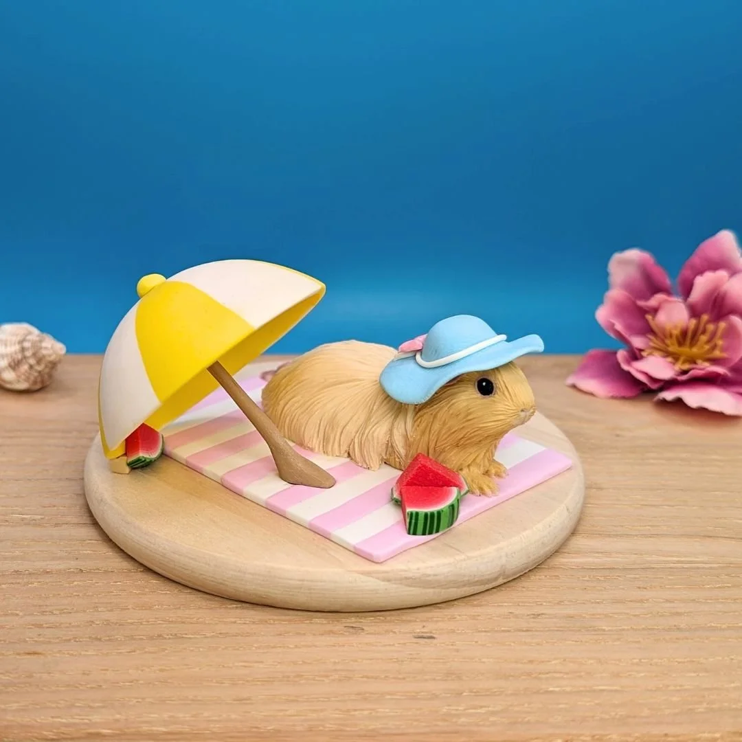 Summer Guinea Pig Sculpture