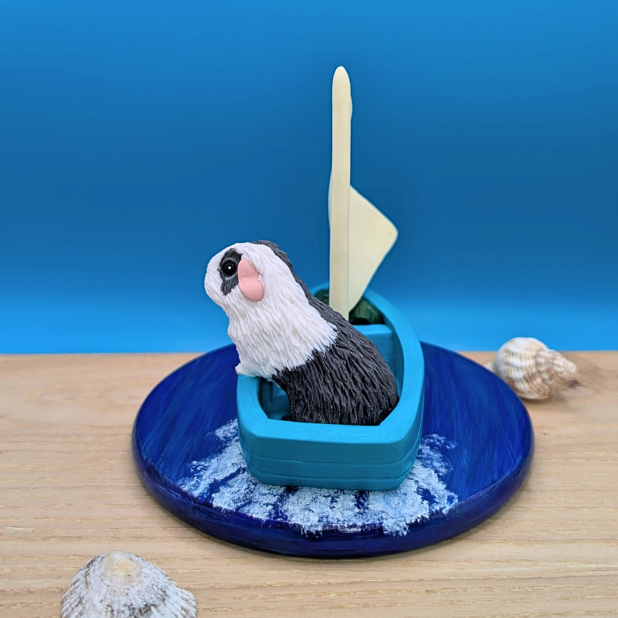 Guinea Pig Sculpture Sailing Adventure