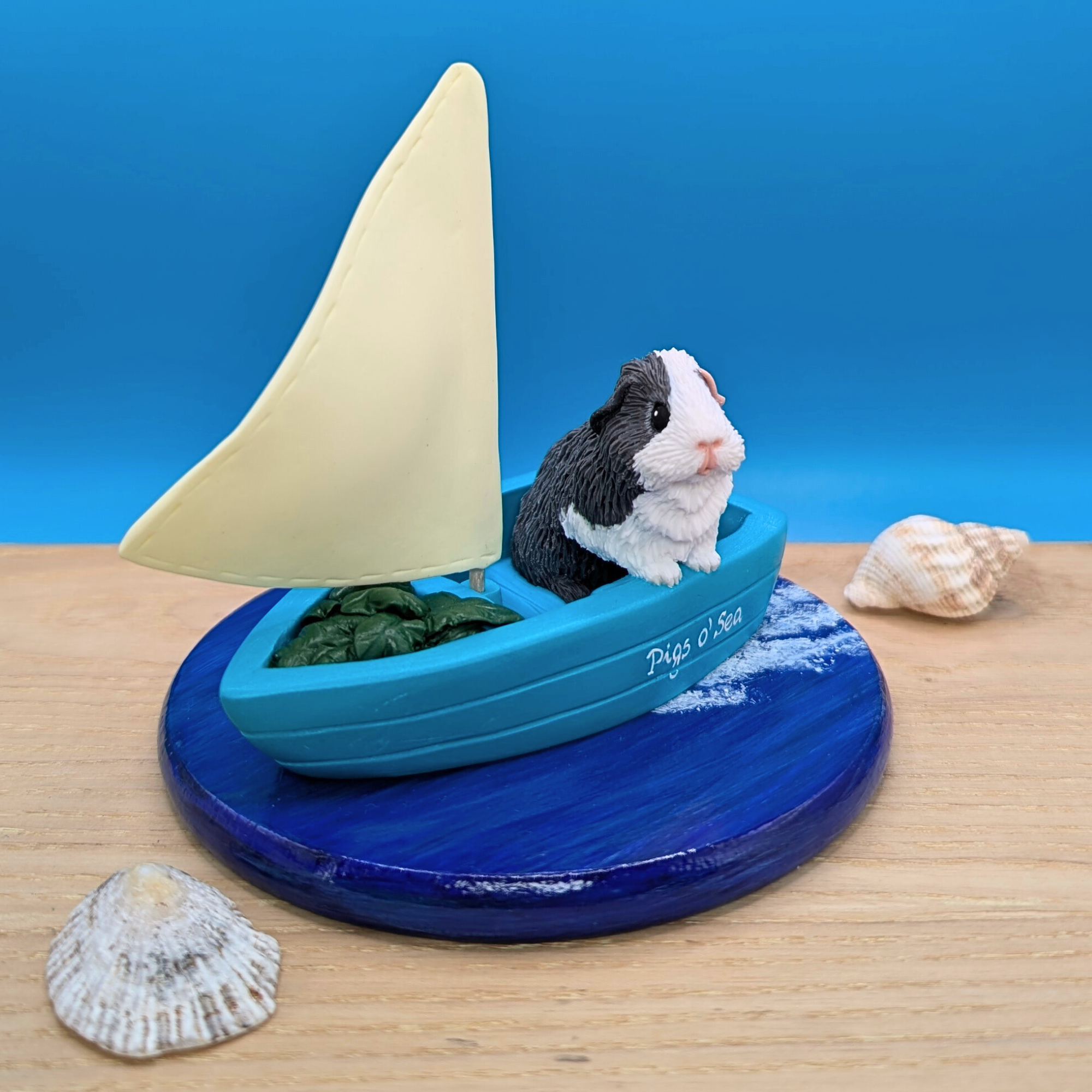 Guinea Pig Sculpture Sailing Adventure