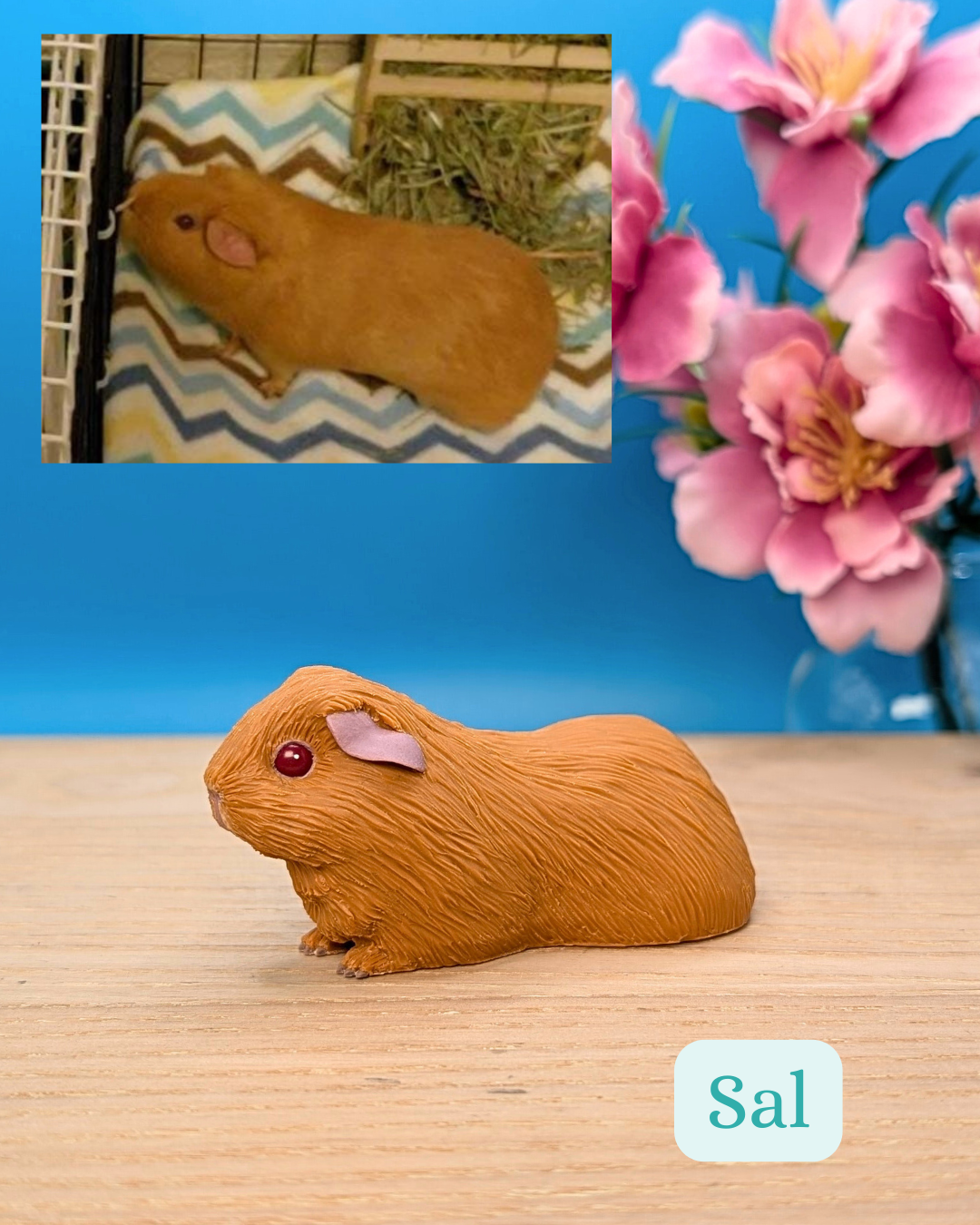 Personalised Guinea Pig Sculpture