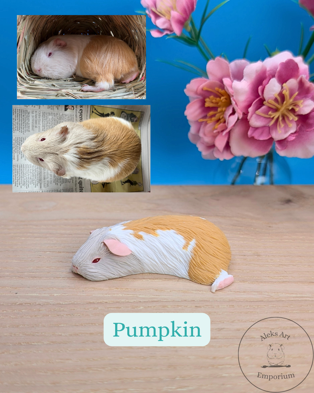 Personalised Guinea Pig Sculptures