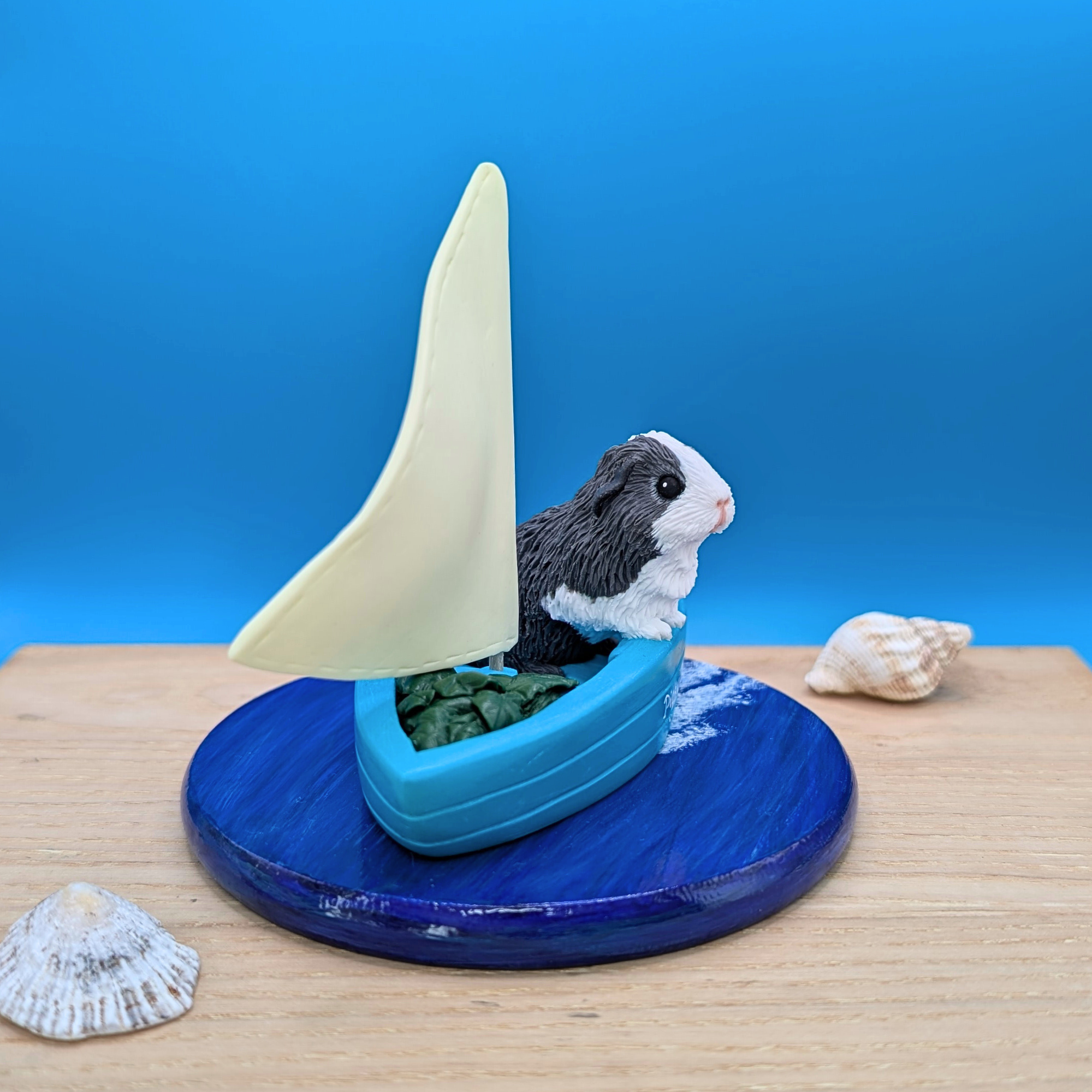 Guinea Pig Sculpture Sailing Adventure